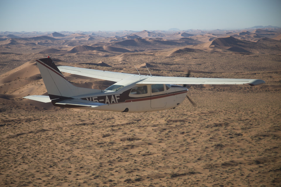 Spending 4 days on a flying expedition over the Skeleton Coast, Namibia